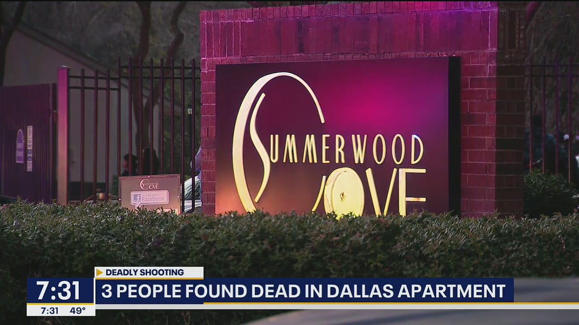3 found dead after standoff at Dallas apartment